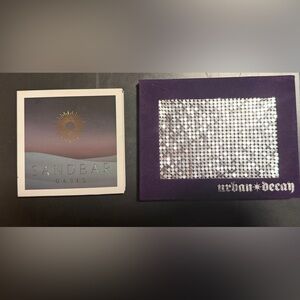 Purple and Silver Eyeshadow Palette